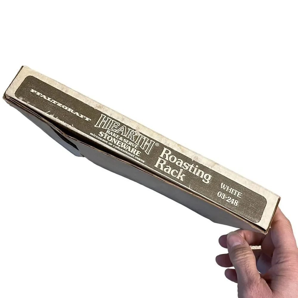 Stoneware Roasting Rack, Pfaltzgraff NWT